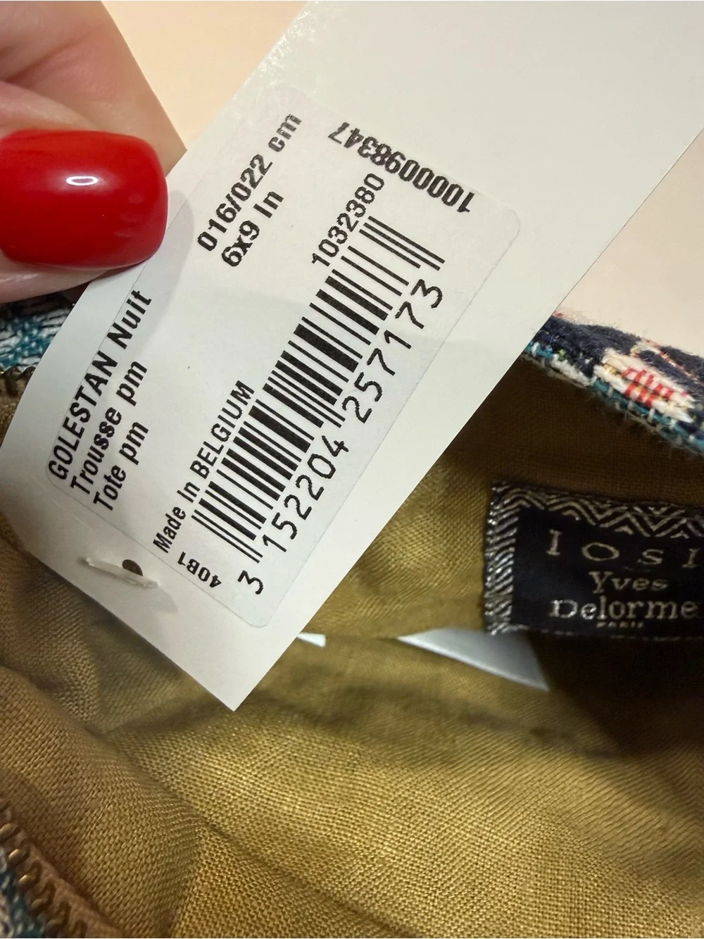 Yves Delorme new tags